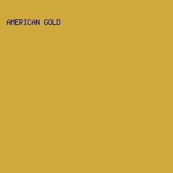 D0A93D - American Gold color image preview