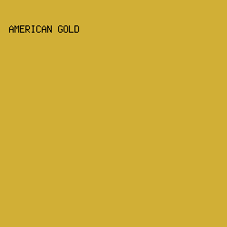 D1AF36 - American Gold color image preview