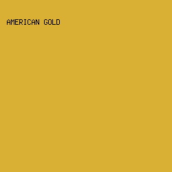 D9AF34 - American Gold color image preview