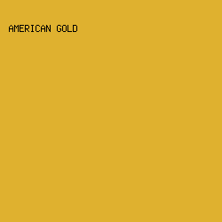 DFB12F - American Gold color image preview
