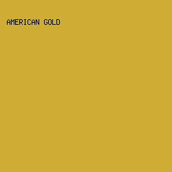 cfac33 - American Gold color image preview