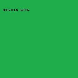 1fac4b - American Green color image preview