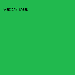 21B94E - American Green color image preview