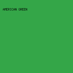 34A648 - American Green color image preview