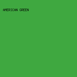 3fa840 - American Green color image preview