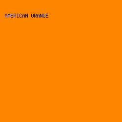 FE8500 - American Orange color image preview