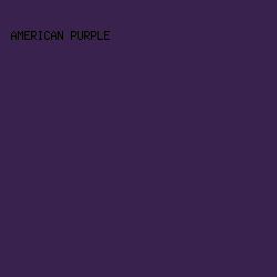 3A224F - American Purple color image preview