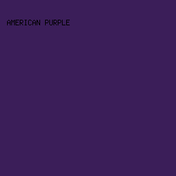 3B1E59 - American Purple color image preview