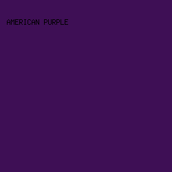 3E0F55 - American Purple color image preview