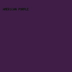 3E1E47 - American Purple color image preview