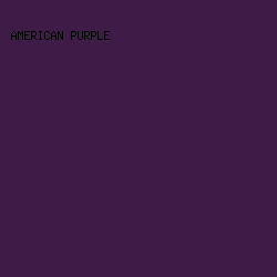 3F1C48 - American Purple color image preview