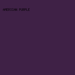 3F2146 - American Purple color image preview