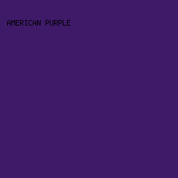 3f1a69 - American Purple color image preview