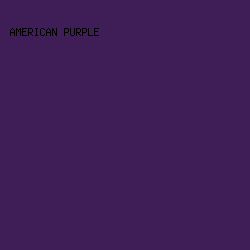3f1e57 - American Purple color image preview