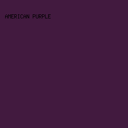 421a3f - American Purple color image preview