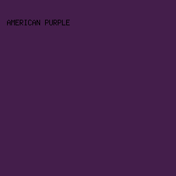441e4b - American Purple color image preview