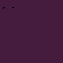 451c3e - American Purple color image preview