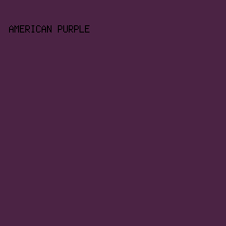 4b2344 - American Purple color image preview