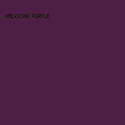 4f2145 - American Purple color image preview