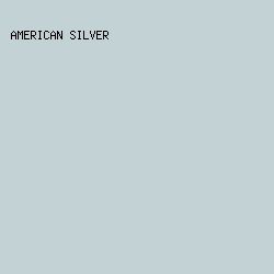 c3d2d5 - American Silver color image preview