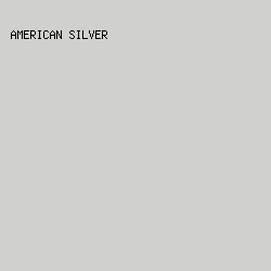 d0d1cc - American Silver color image preview