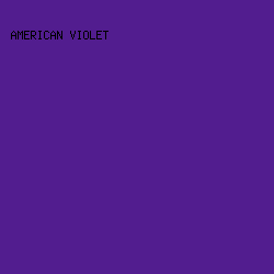 521D8F - American Violet color image preview