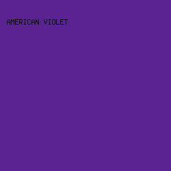 5b2392 - American Violet color image preview