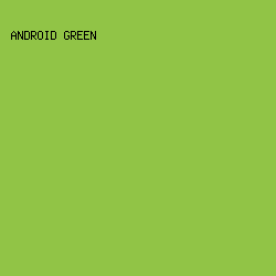 91c446 - Android Green color image preview