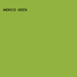 92B340 - Android Green color image preview