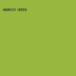 96b83d - Android Green color image preview