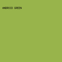 98B44B - Android Green color image preview