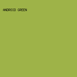 9eb348 - Android Green color image preview