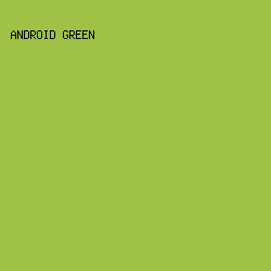 9fc146 - Android Green color image preview