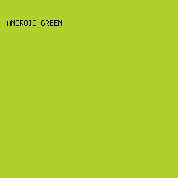 B1D02B - Android Green color image preview