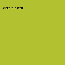 B2C12F - Android Green color image preview