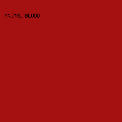 A51111 - Animal Blood color image preview