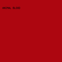 ad0610 - Animal Blood color image preview