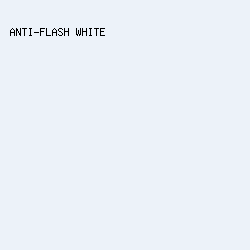 ECF2F9 - Anti-Flash White color image preview
