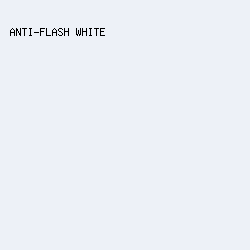 EDF1F7 - Anti-Flash White color image preview