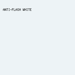 EDF3F6 - Anti-Flash White color image preview