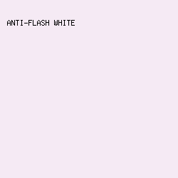 F5EAF4 - Anti-Flash White color image preview