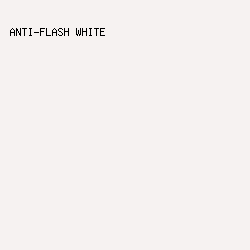 F6F2F1 - Anti-Flash White color image preview