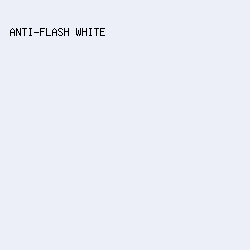 eceff8 - Anti-Flash White color image preview