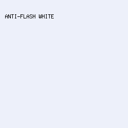 edf0fa - Anti-Flash White color image preview
