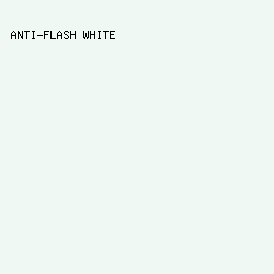 eff8f3 - Anti-Flash White color image preview