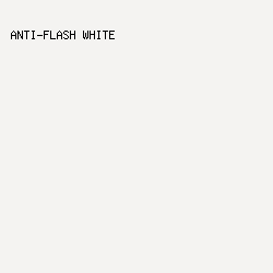 f4f3f1 - Anti-Flash White color image preview