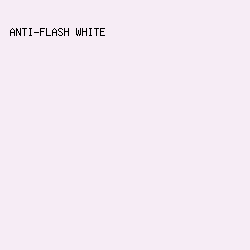 f6ecf5 - Anti-Flash White color image preview