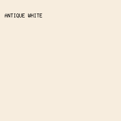 F7EDDE - Antique White color image preview