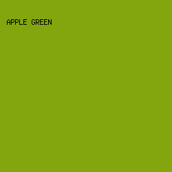 83A50D - Apple Green color image preview