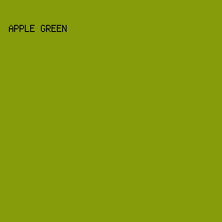 879C0B - Apple Green color image preview